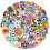 Soccer Trophy Stickers PVC World Cup UEFA 50-Pack 1