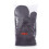 Oven Safety Mitts Heat Resistant Gray Cotton 4-Pack 4