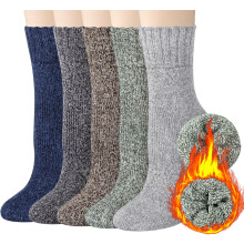 PUMIER Wool Socks for Women 5 Pairs Winter Hiking Crew
