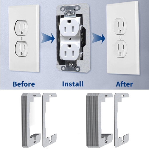 Wall Plate Receptacle Spacers for Outlets Electrical Box 1