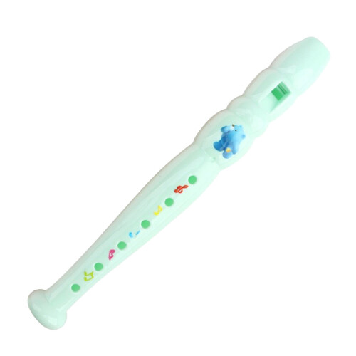 Light Blue Children's First Flute Woodwind Instrument