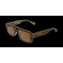 Lacoste L6102S Sunglasses 56/18/150 Striped Brown Acetate MAN L6102S