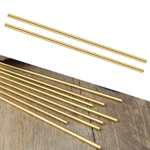 Brass Rods 3mm Diameter 200mm Length 2 Pcs 1