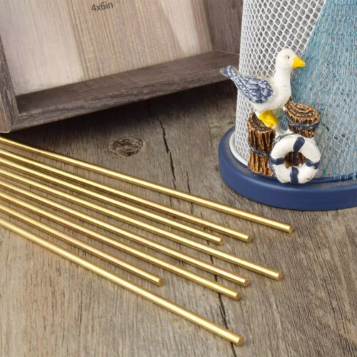Brass Rods 3mm Diameter 200mm Length 2 Pcs 2