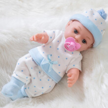 Realistic Baby Girl Doll 12 inch for Toddlers Ages 2-4