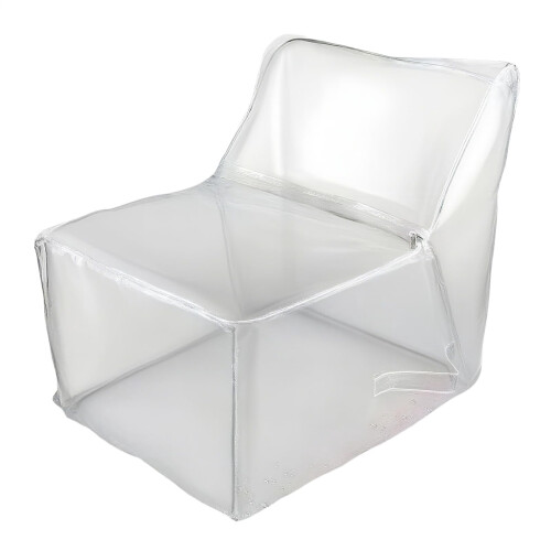 Sac de rangement transparent pour pouf/pouf 1