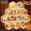 Mini Doll House Building Kit with Lights Kitchen Set 6
