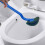 Toilet Brush with Plastic Bristles Long Handle 6