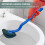 Toilet Brush with Plastic Bristles Long Handle 4
