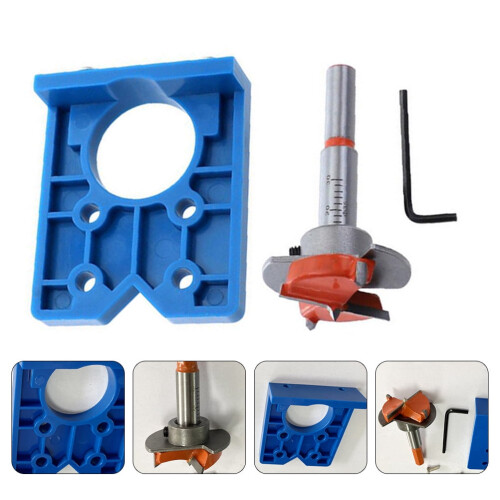 Hinge Jig Red Precise Drilling Template 1 Set