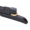 Ebony Mandolin Bridge Smooth Metal Durable 1pc 3
