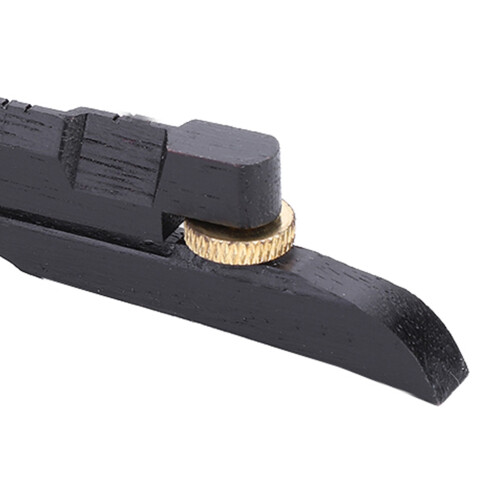 Ebony Mandolin Bridge Smooth Metal Durable 1pc 2