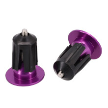Road Bike Aluminum Alloy Handlebar Grips Bar End Cap 1 Pair
