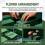 Floral Foam Blocks Green Wet/Dry 3 Pack 5