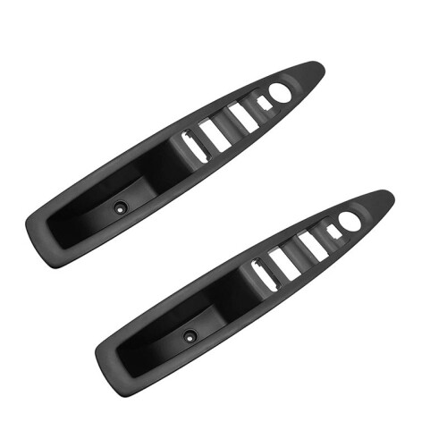 2X 9332F2 Window Control  Panel Master Glass Lift Faceplate Rearview Mirror Button Frame for  C4 2004-2010 1