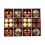 Brown Shatterproof Christmas Ball Ornaments 40 pcs 2