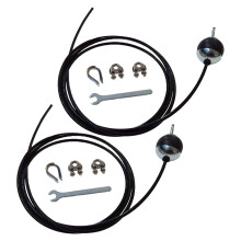 200mm Pulley Cable Steel Wire Rope for Weight Lift System 2