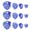 Ceramic Porcelain Tile for Bathroom with Pebble Design 7