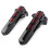 BFY Black Front Fork Boot Lower Cover Protector with LED 1
