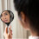 Handheld Vintage Mirror with Handle Travel Size 6