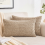 Soft Decorative Pillow Covers Beige 2 pcs 30 x 50 cm — beige cushion covers, rectangular pillow covers 4
