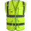 PUMIER High Visibility Safety Vest with Reflective Strips 9 1