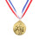 Golden Competition Medals Smooth Edges 5 pcs 4