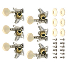 Guitar Machine Heads Pack of 6 for Acoustic and Electric