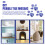 Ceramic Porcelain Tile for Bathroom with Pebble Design 6