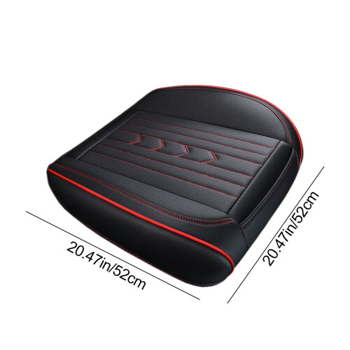 Leather Car Seat Cushion Breathable Mesh Perforated 2