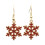 Christmas Earrings for Women Red Dangle 1 Pair 1