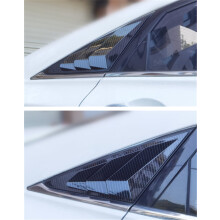 Carbon Fiber ABS Window Louver Shutter Cover for Hyundai