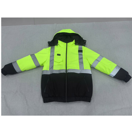 Heated Safety Jacket Class 3 High-Visibility Waterproof 2