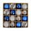Christmas Ball Ornament Set Blue Silver Tree-Themed 2
