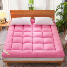 Memory Foam Mattress Queen Size Pink Velvet 15cm