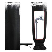 Outdoor Faucet Cover Waterproof Insulated 7.8x19.7 in