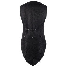Men's Gothic Steampunk Jacquard Vest Sleeveless Waistcoat