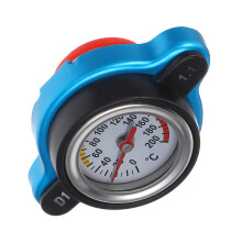 Radiator Cap with Built-in Temperature Meter for Cars