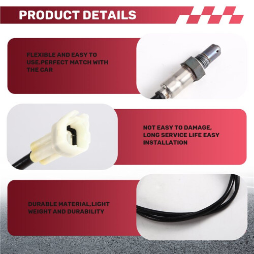 Sensor de Oxigênio O2 para Motocicleta Sensor Lambda 36531-MGJ-D01 36531MGJD01 para  CBF1000 RA 2010-2017