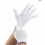 White Cotton Work Gloves Stretchable Lining 8 Pairs 1