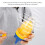 Portable Egg Shaker Silicone Handheld Mixer Blue 6