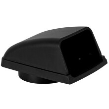 Marine Intake Exhaust Cowl 3 Inch Black