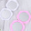 Rose Bridal Mirrors Compact Foldable Handheld 15 pcs 7
