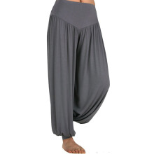 DODOING Women's Wide-Leg Activewear Leggings Black Gray