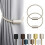 Magnetic Curtain Tiebacks Beige 2 Pack 1
