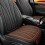 Leather Seat Cushion Universal Fit 1 Pair 1