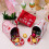 Valentine's Day Mini Tin Mailbox Peach Candy Storage 2