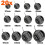 Universal Snap-On Front Lens Cap Cover 20PCS 3