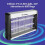 Electric Bug Zapper 3200V Indoor Outdoor USB Powered 5