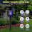Solar Bug Zapper Outdoor Indoor Waterproof Mosquito Fly 4